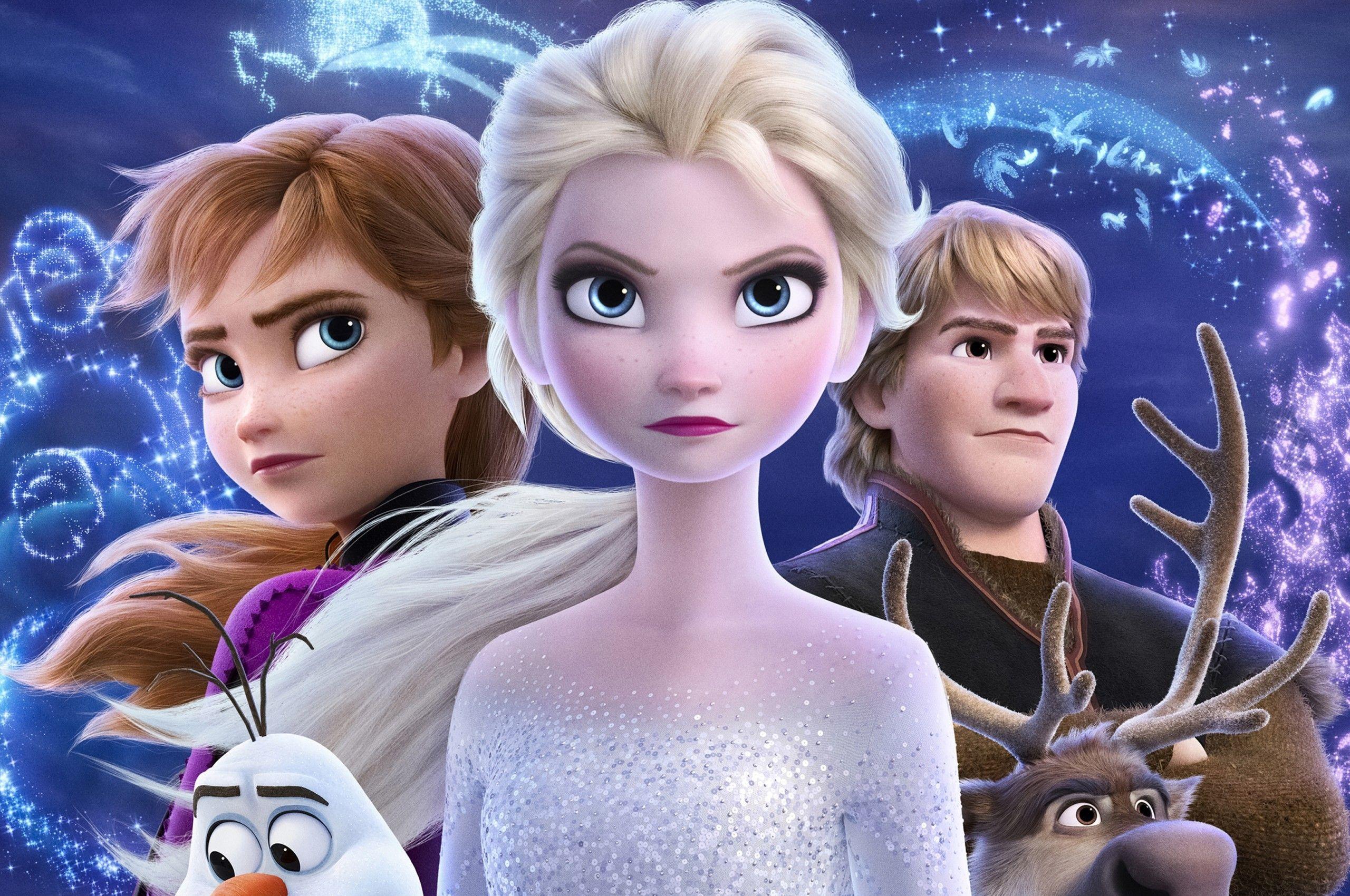 2560x1700 Download 2560x1700 Frozen Queen Elsa, Animation, Anna Wallpaper for Chromebook Pixel
