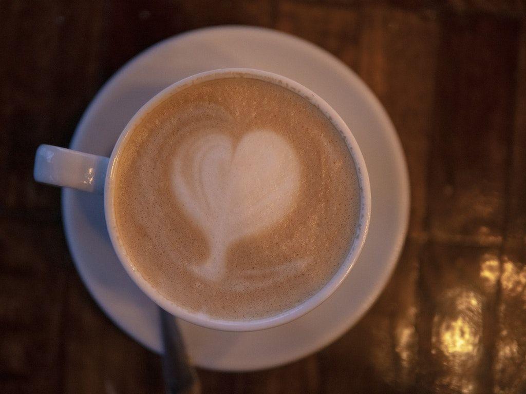 1024x768 Latte Art HD Wallpaper and Background Image