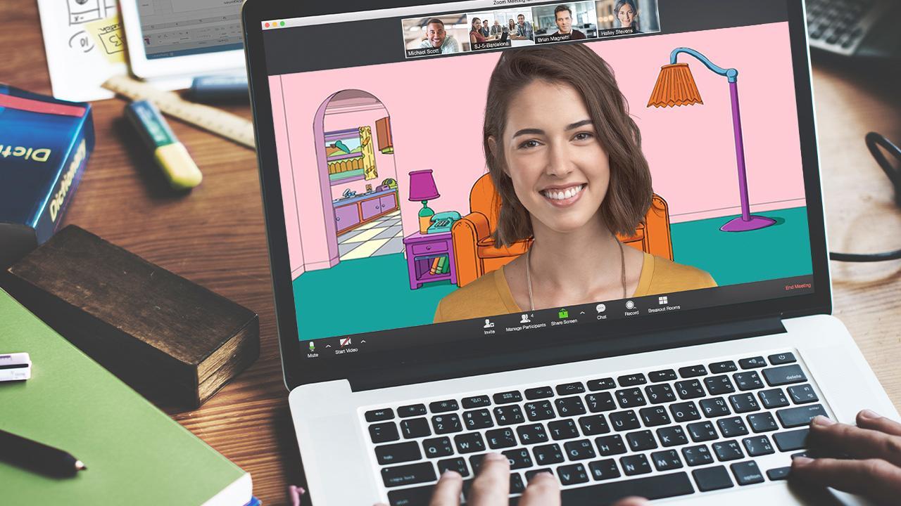 1280x720 Geeky Zoom Background to Make Your Meetings More Interesting