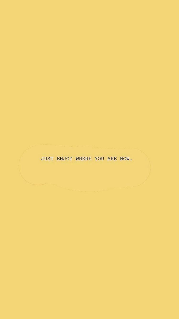 750x1334 Aesthetic With Quotes Wallpaper