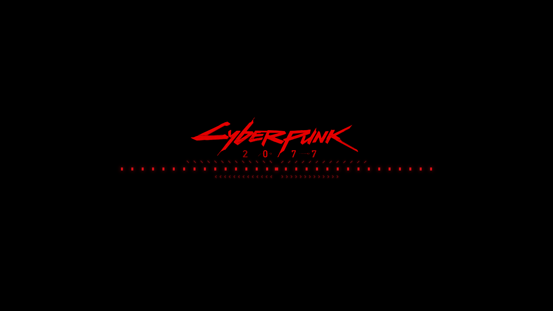 1920x1080 Cyberpunk 2077 Hình nền đỏ đen (1920x1080): Cyberpunkgame