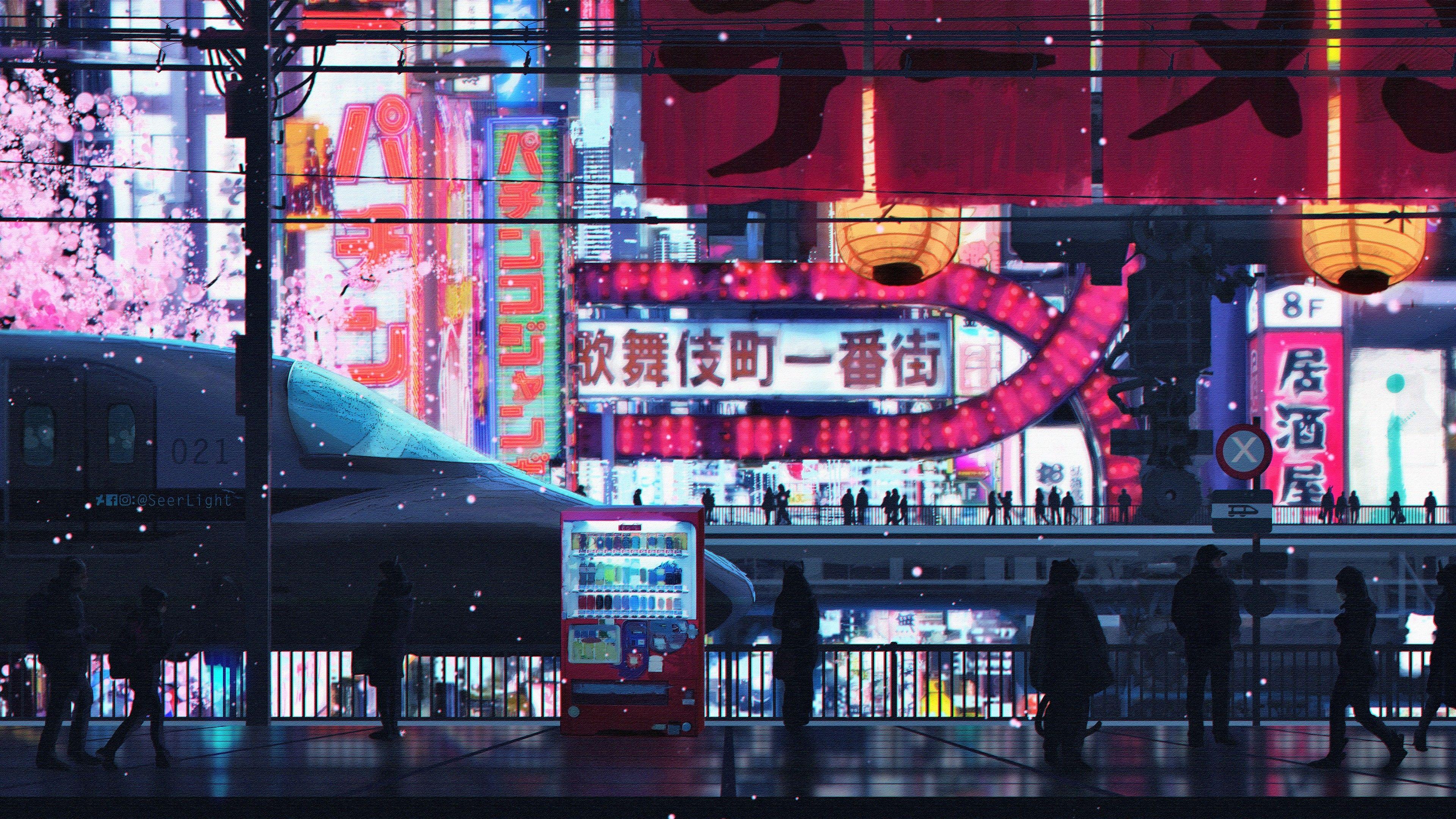 3840x2160 Wallpaper 4k Cyberpunk City Streets 4k Wallpaper