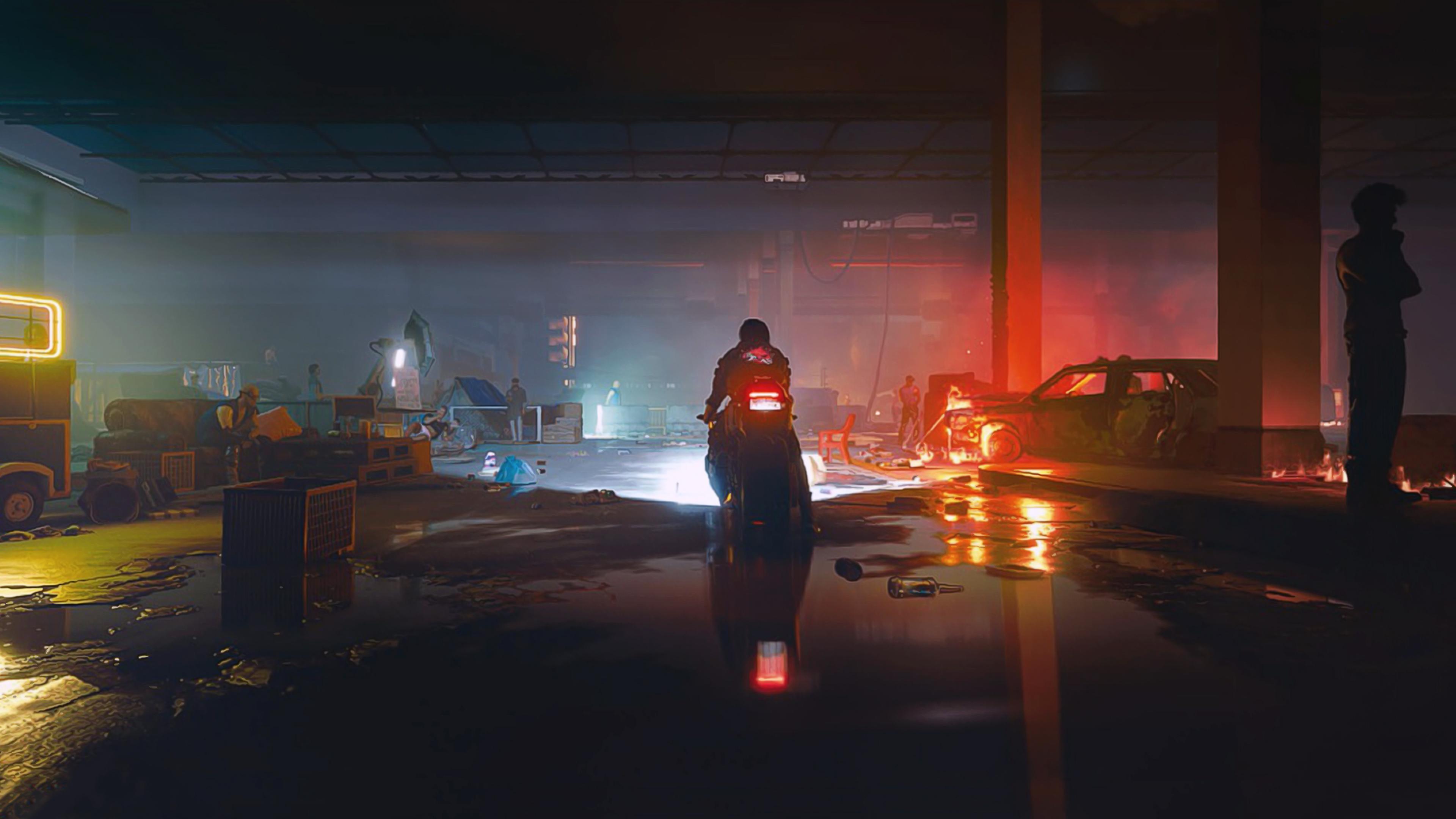 3840x2160 Cyberpunk 4K wallpaper