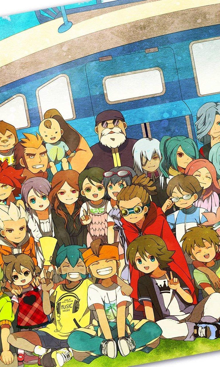 768x1280 Inazuma Eleven Group Inazuma Eleven Wallpaper Desktop Background