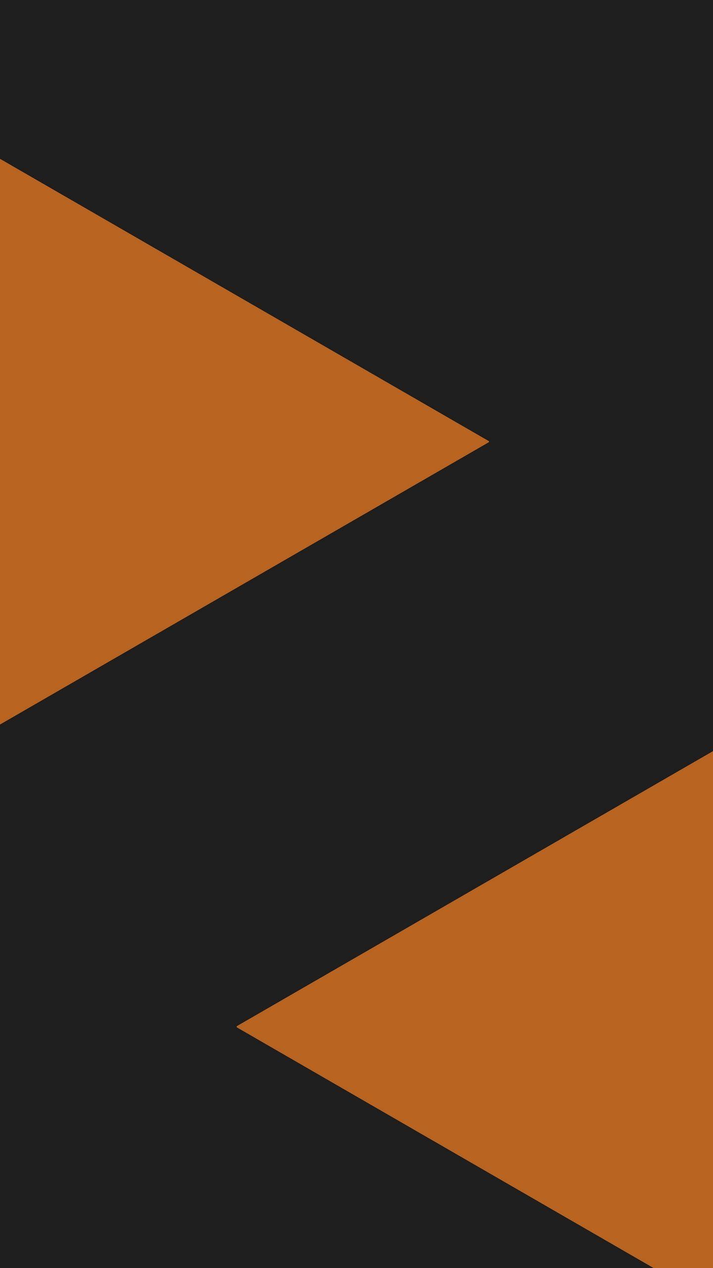 1440x2560 Free download Download wallpaper 1440x2560 triangles geometry minimalism [1440x2560] for your Desktop, Mobile & Tablet. Explore Orange And Black Wallpaper. Black And Orange Background, Orange And Black Wallpaper, Black