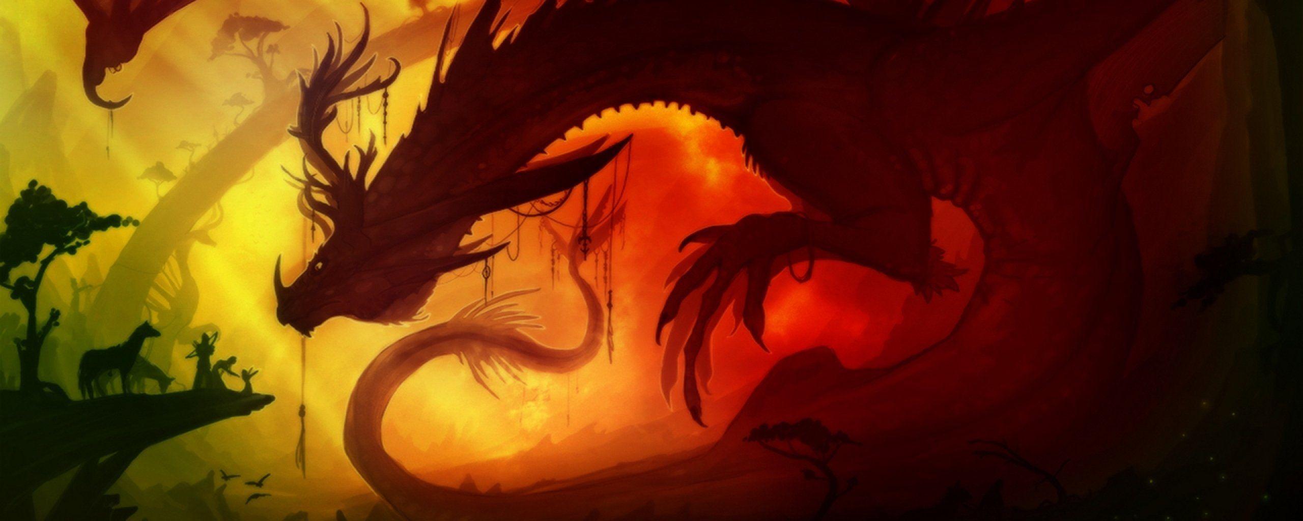 Dual Monitor Dragon Wallpapers - Top Free Dual Monitor Dragon