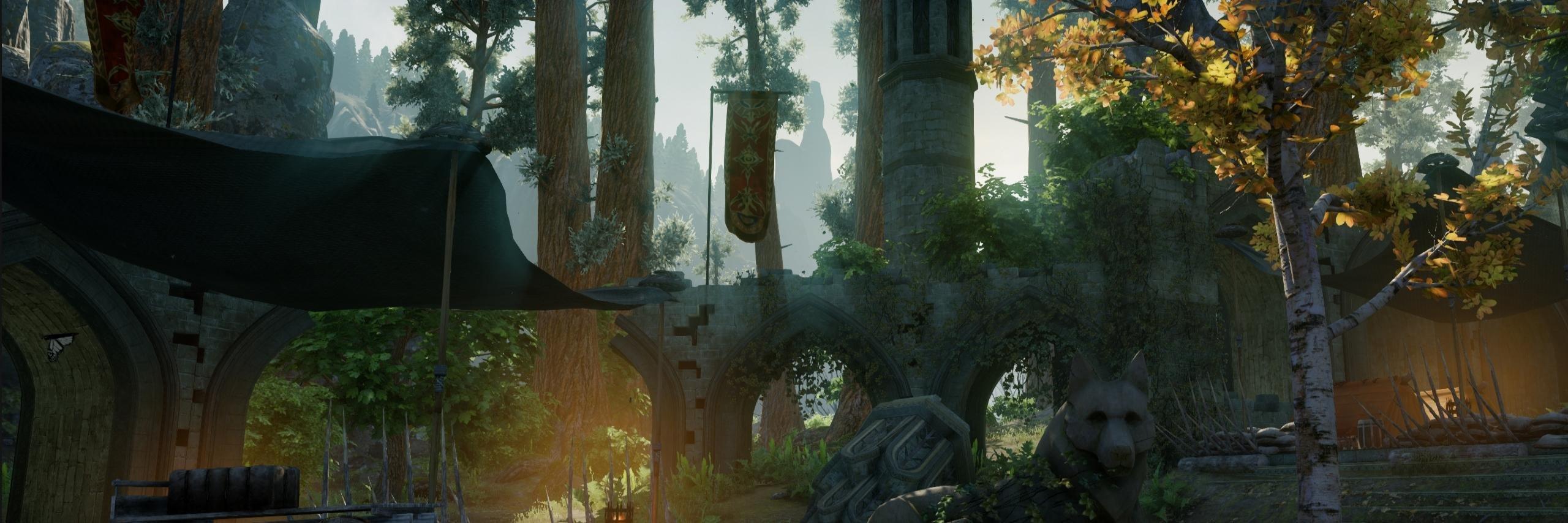 2560x854 Dual monitor Dragon Age: Inquisition wallpaper, HD background