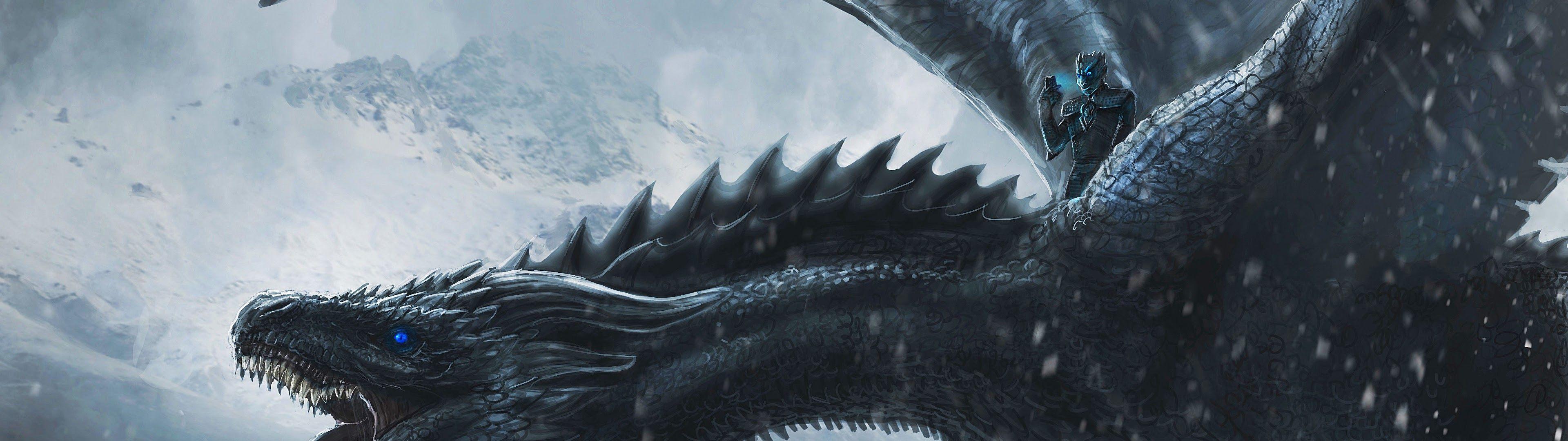 3840x1080 Game Of Thrones Dual Monitor Wallpaper