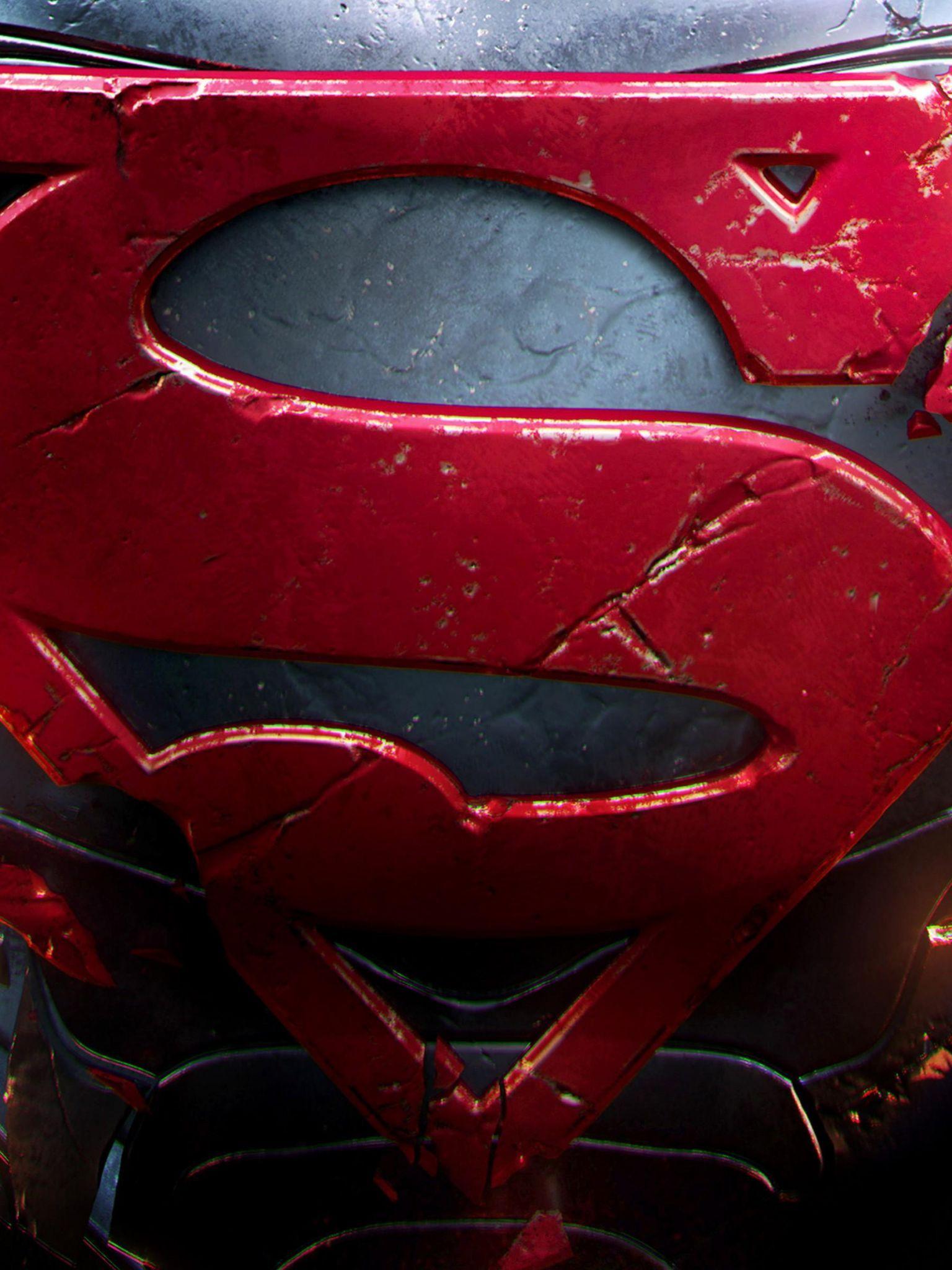 1536x2048 Man of Steel 3D Desktop HD Wallpaper