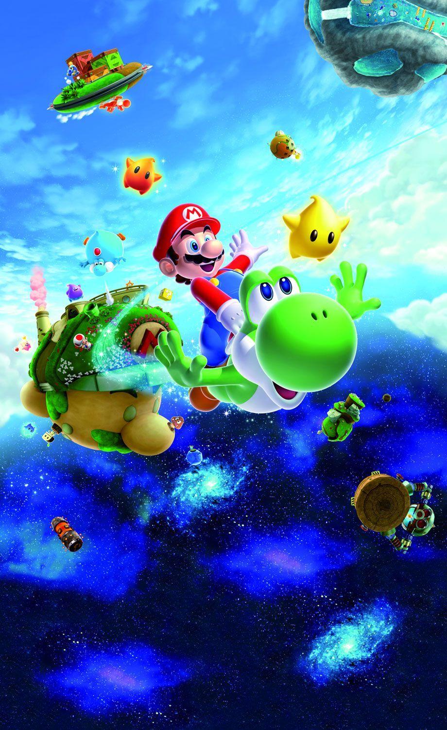 Super Mario Galaxy Wallpaper Download  Wallpaperforu