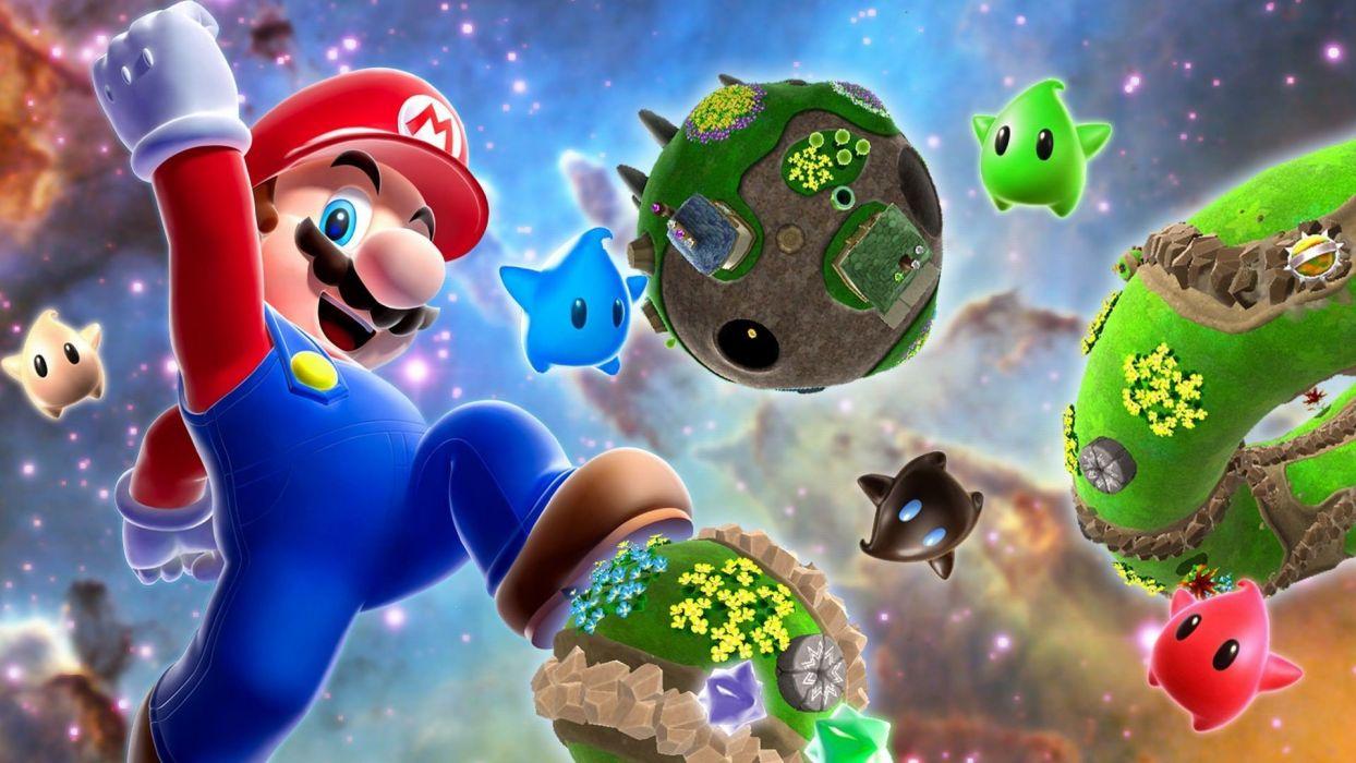 1244x700 Super Mario Super Mario Galaxy Mario Galaxy wallpaperx1080