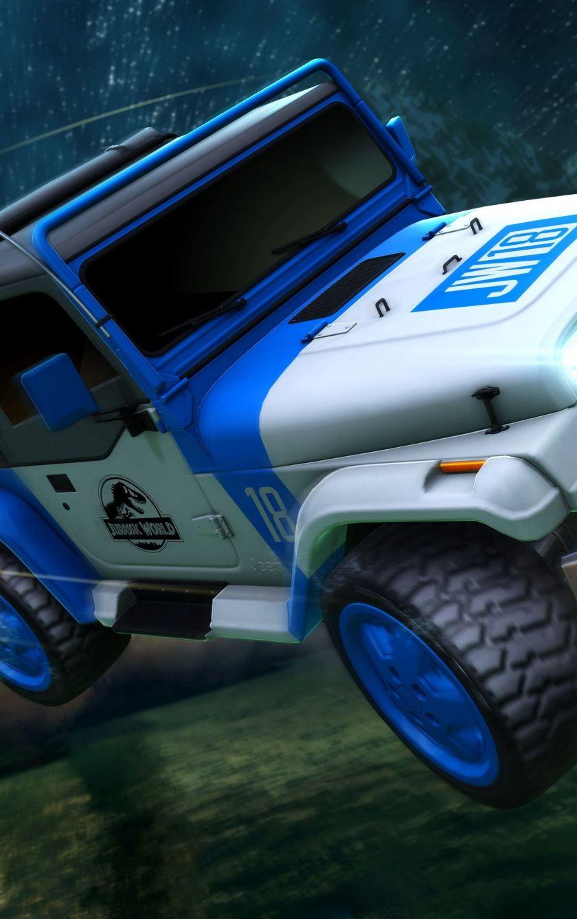 840x1336 Download 840x1336 wallpaper rocket league jurassic world, june 18