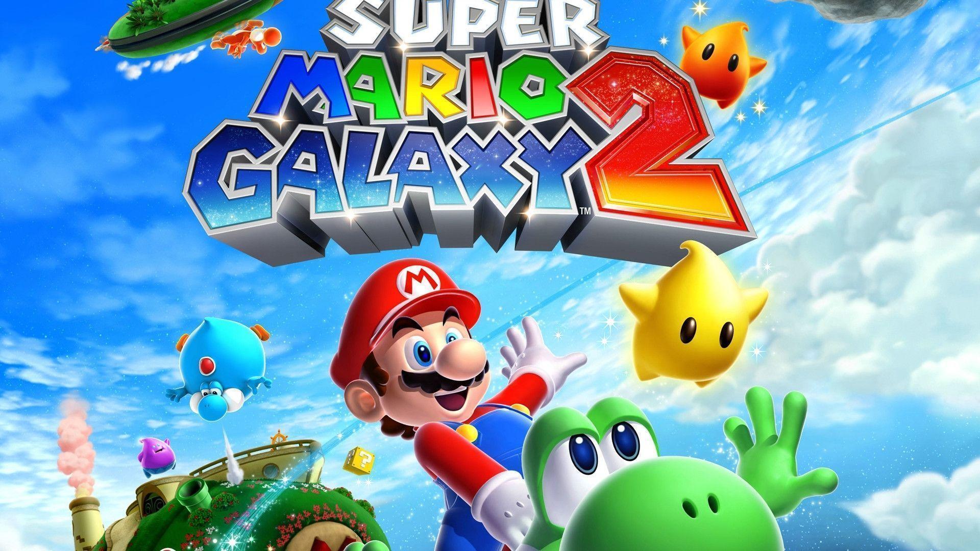1920x1080 WoowPaper: Super Mario Galaxy Wallpaper