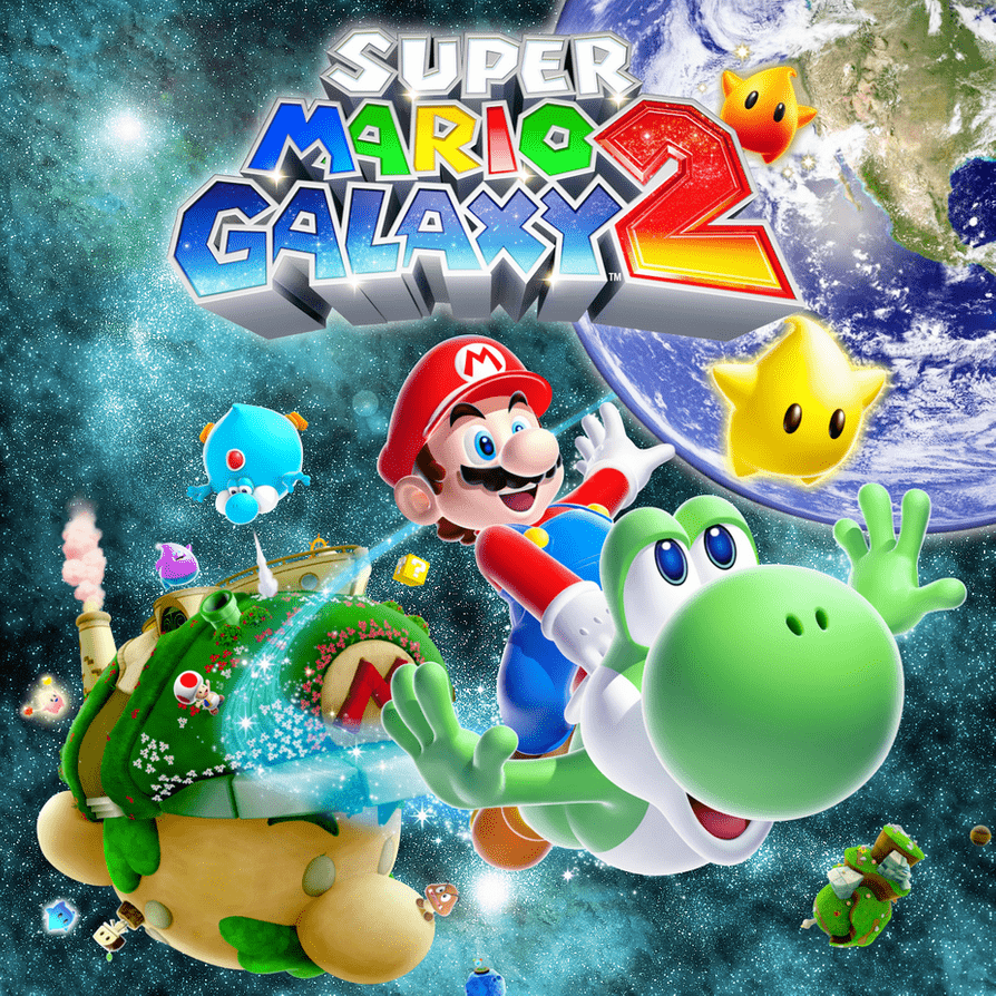 894x894 Super Mario Galaxy 2 Wallpaper