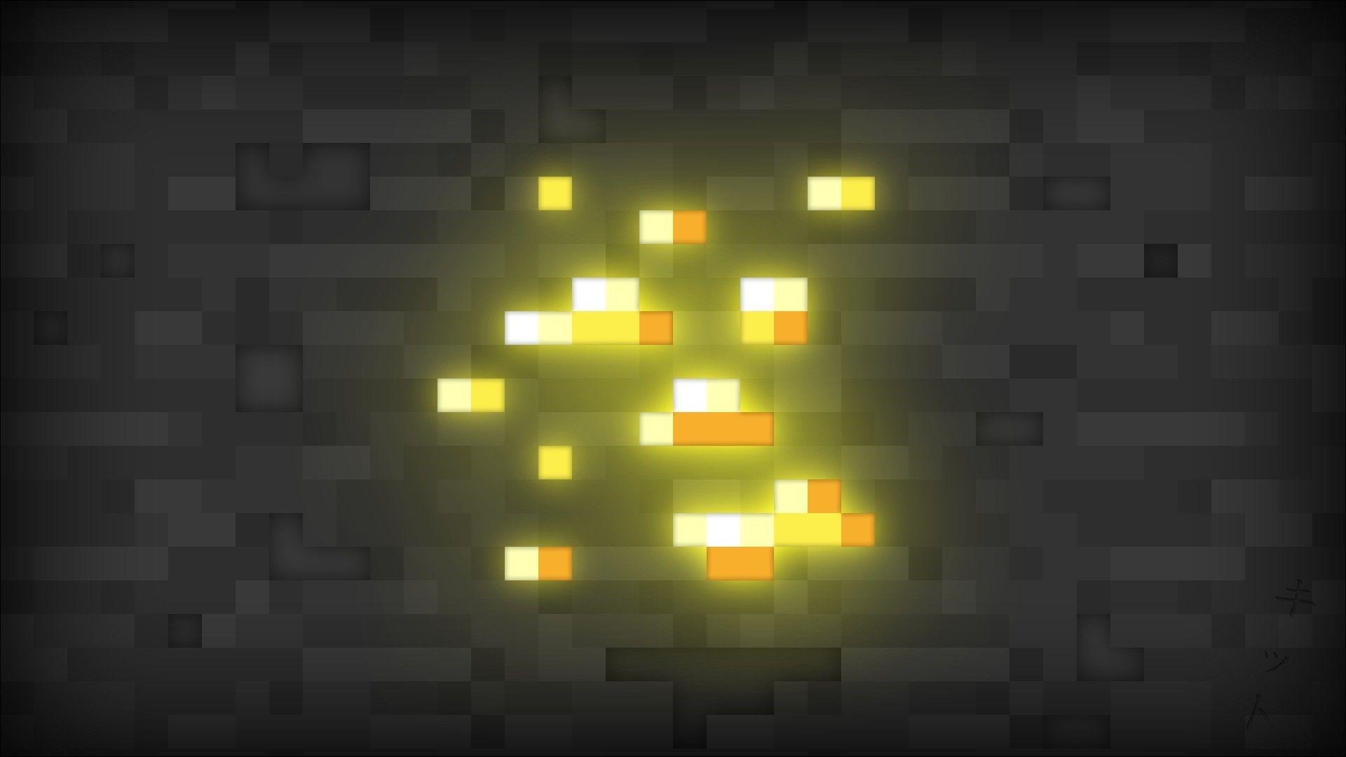 Minecraft Gold Wallpapers Top Free Minecraft Gold Backgrounds Wallpaperaccess