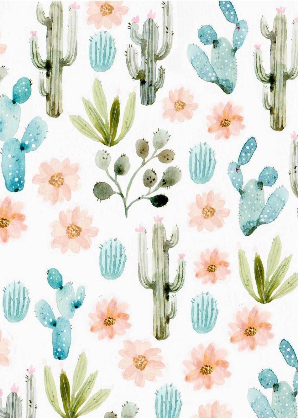 Cactus Watercolor Wallpapers - Top Free Cactus Watercolor Backgrounds 