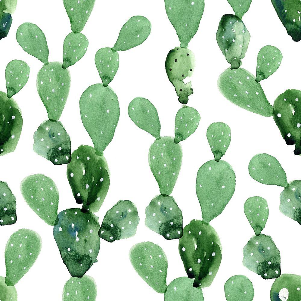 1000x1000 Desert Cactus Wallpaper. Watercolor cactus, Mural wallpaper