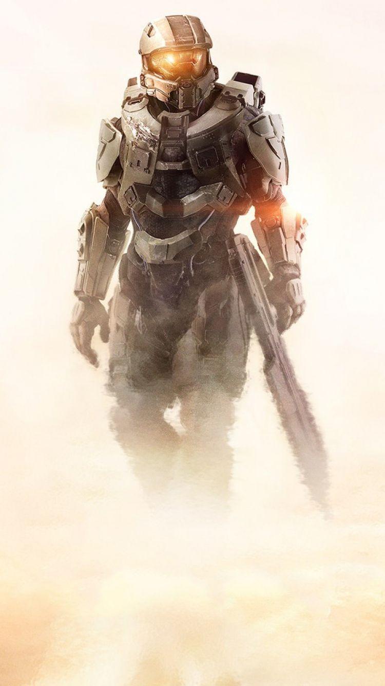 750x1334 Halo iPhone Background