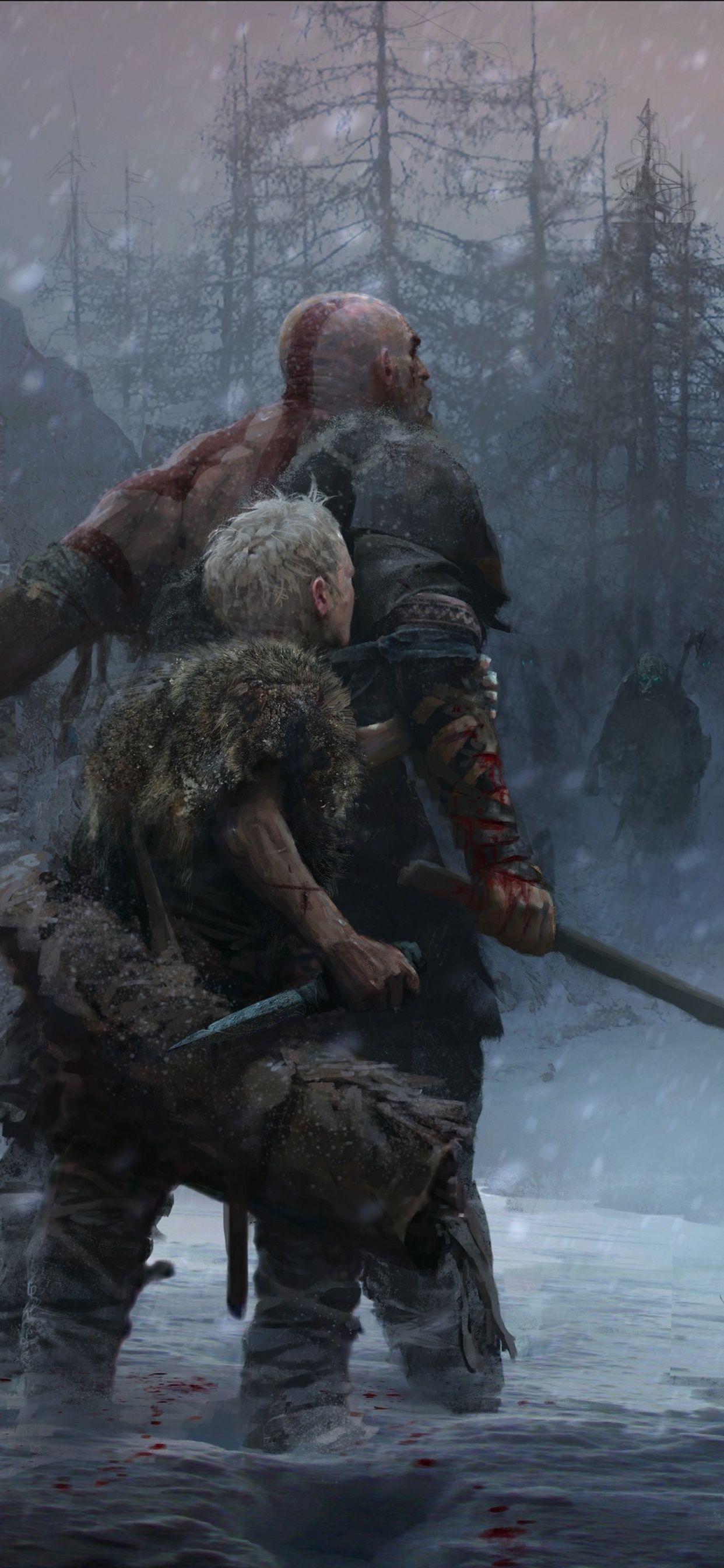 1242x2688 God Of War Defining The Norse Direction iPhone XS MAX HD 4k Wallpaper, Image, Background, Photo and Picture