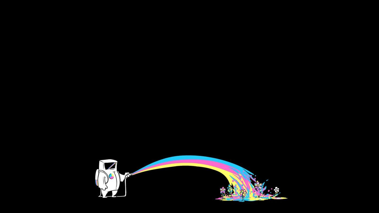 1600x900 Free download minimalistic rainbows rainbow minimalist HD