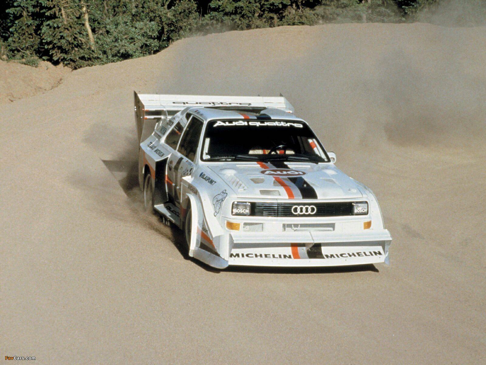 1600x1200 Audi Sport Quattro S1 Pikes Peak Hill Climb 1986–87 wallpaper