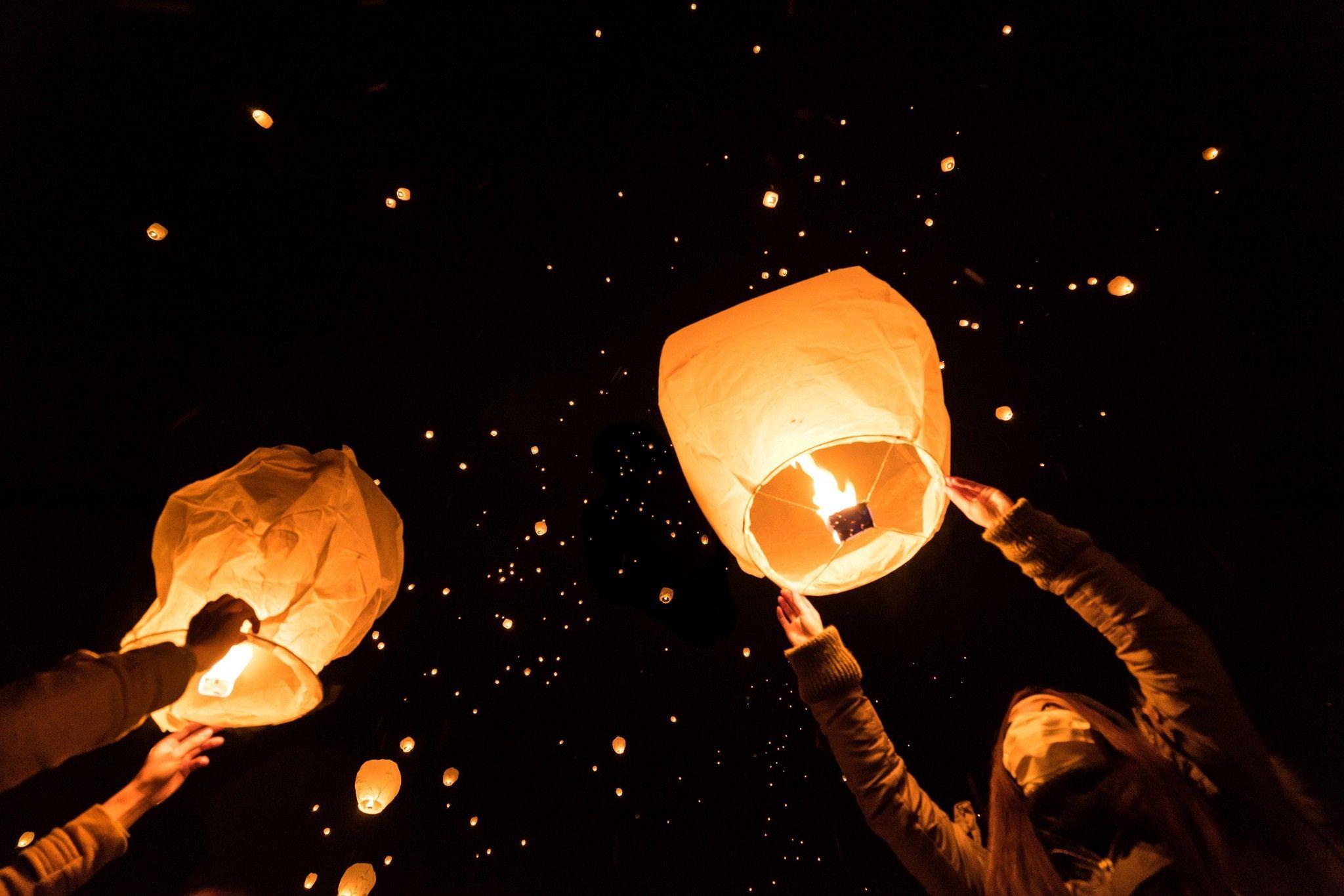 Sky Lantern Festival Wallpapers Top Free Sky Lantern Festival