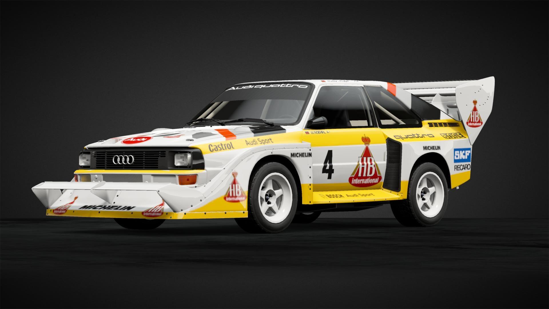 1920x1080 Audi sport quattro S1 Livery by RSign_green. Community