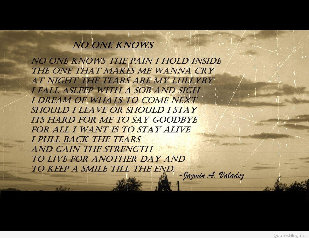 1280x988 Quotes On Sadness And Pain