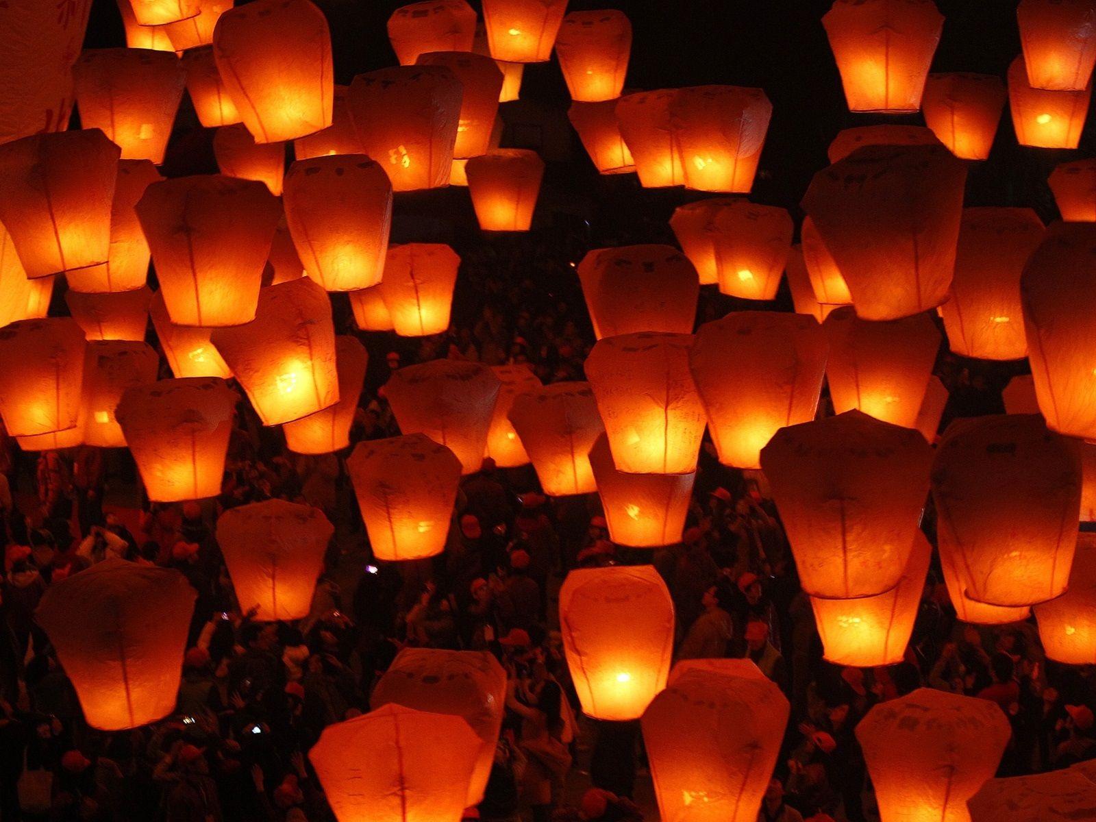 Sky Lantern Festival Wallpapers Top Free Sky Lantern Festival