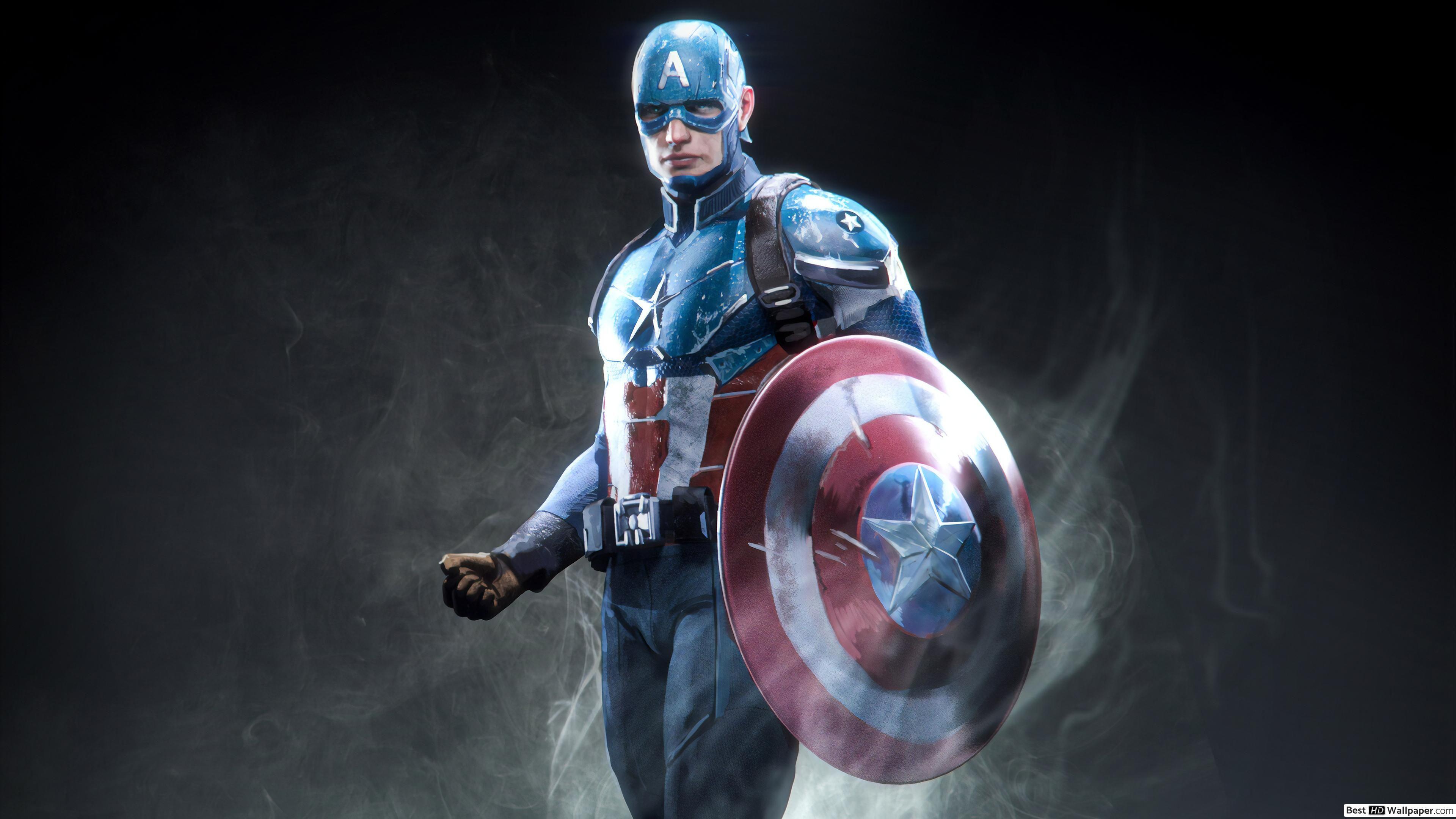 3840x2160 Marvel studio presents Captain America HD wallpaper download