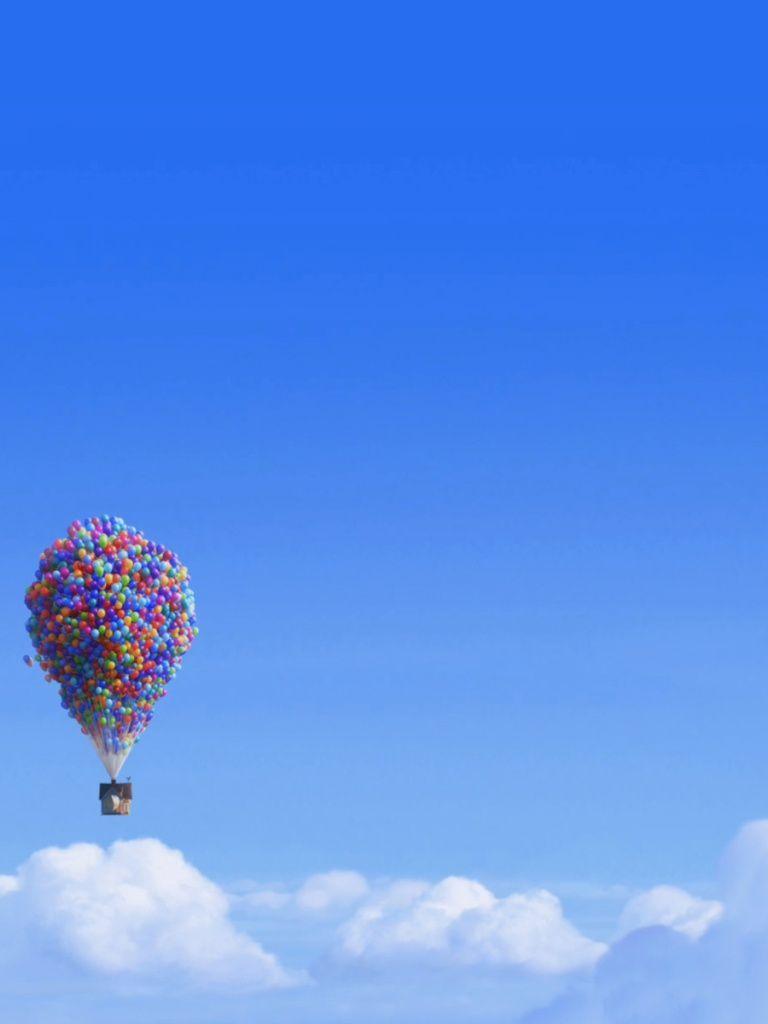 768x1024 Up Pixar Wallpaper
