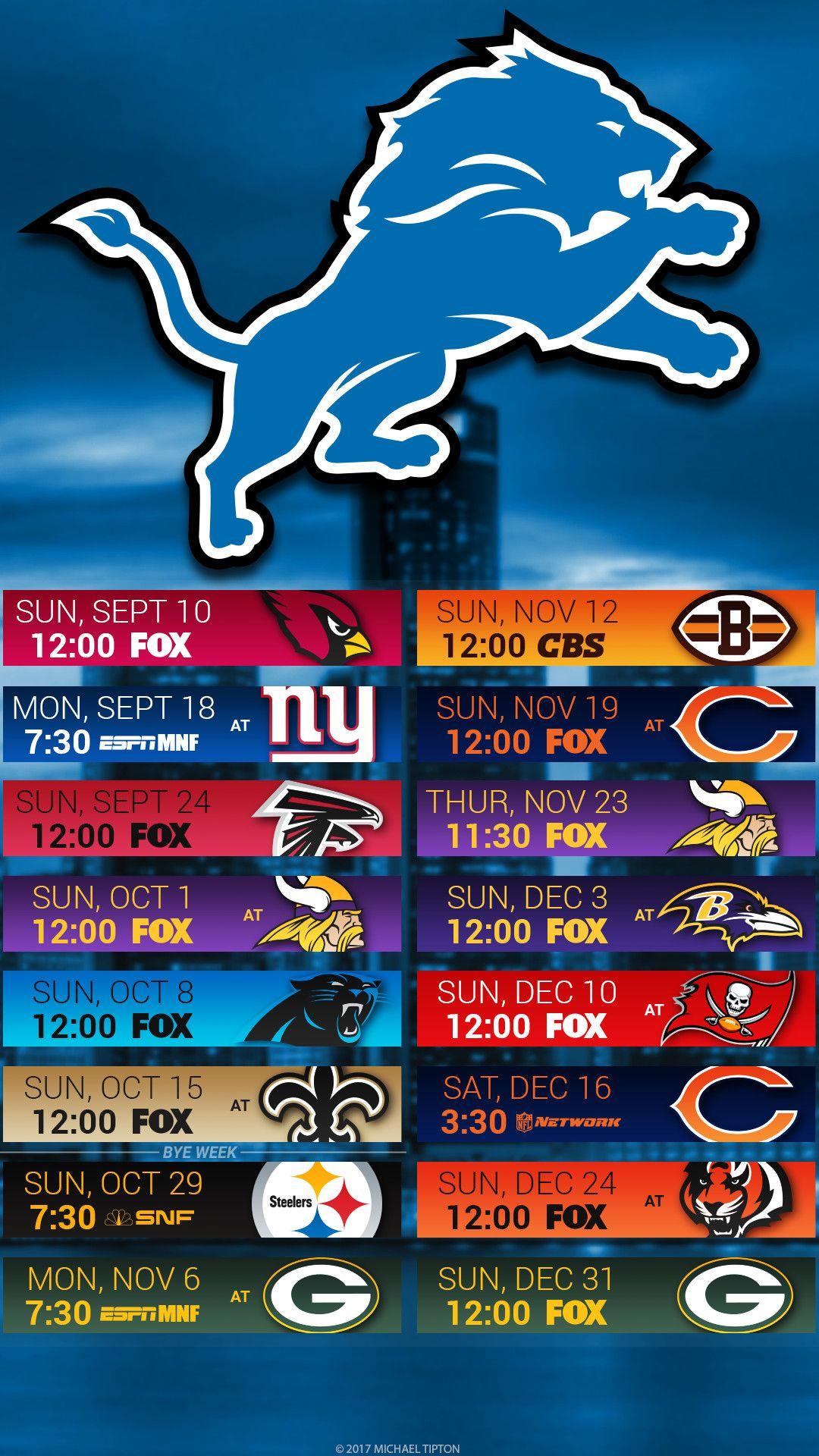 1080x1920 Detroit Lions Wallpaper