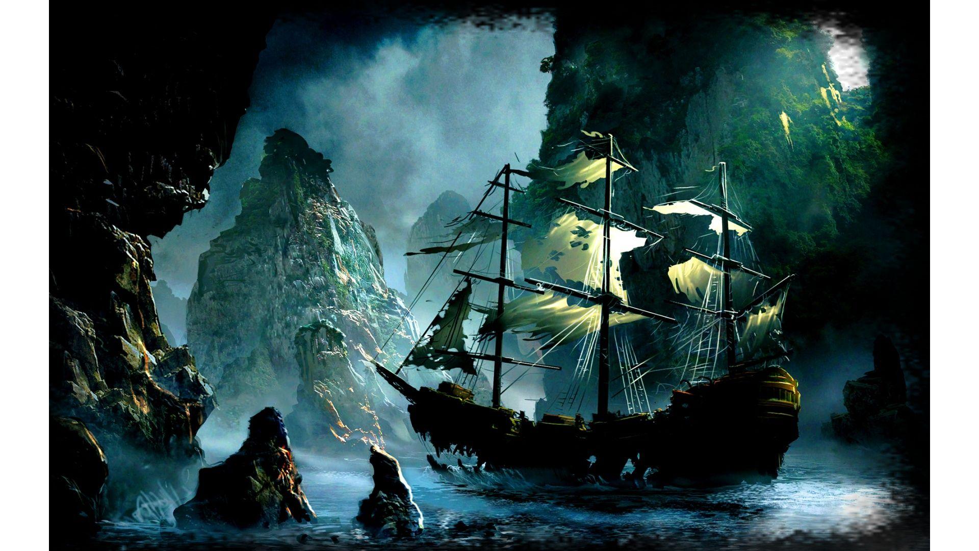 1920x1080 Free download Pirate Ship Wallpaper Pirate Ship [1920x1080]