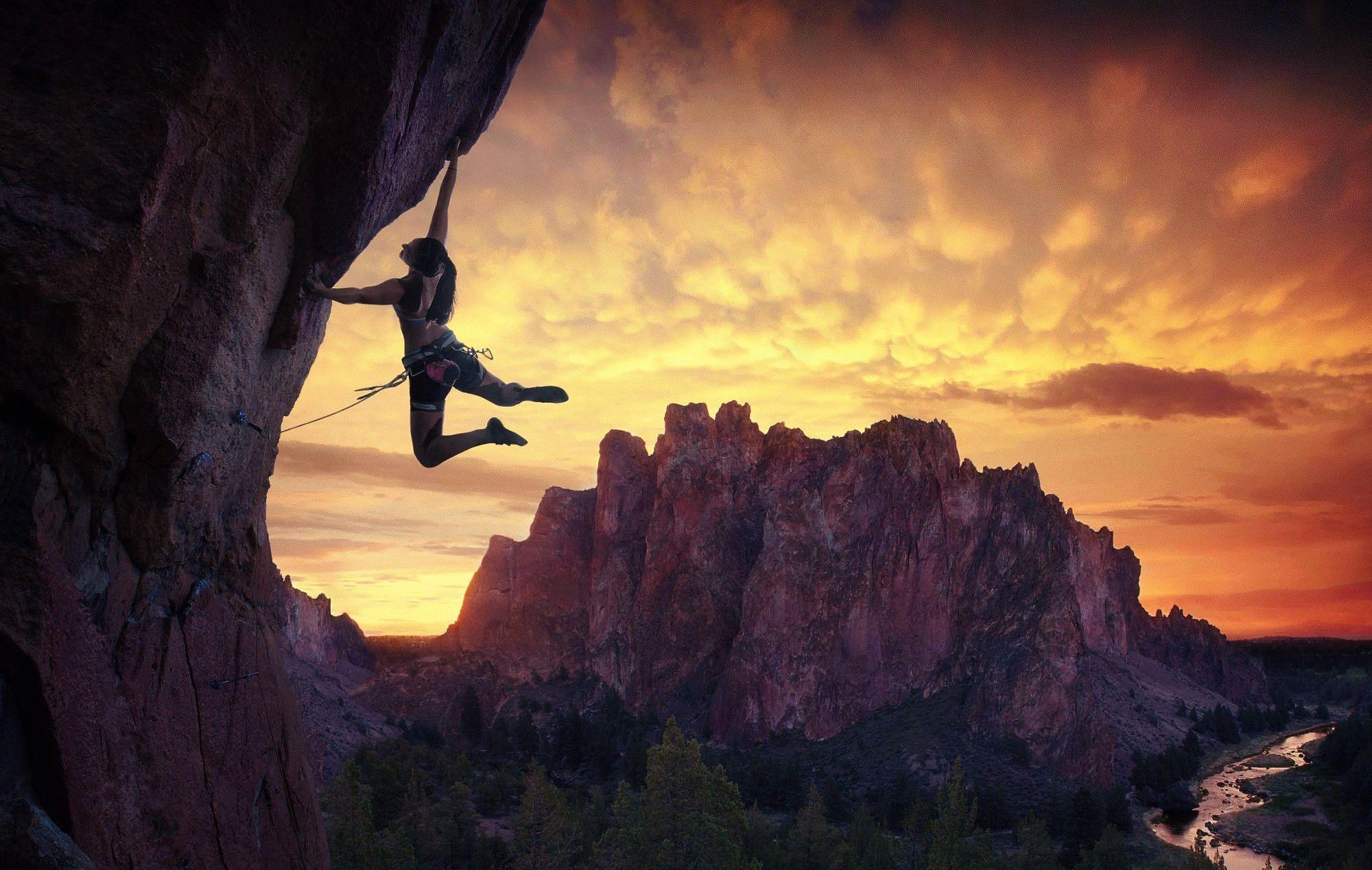 2000x1268 Climbing Desktop Background. Dangerous