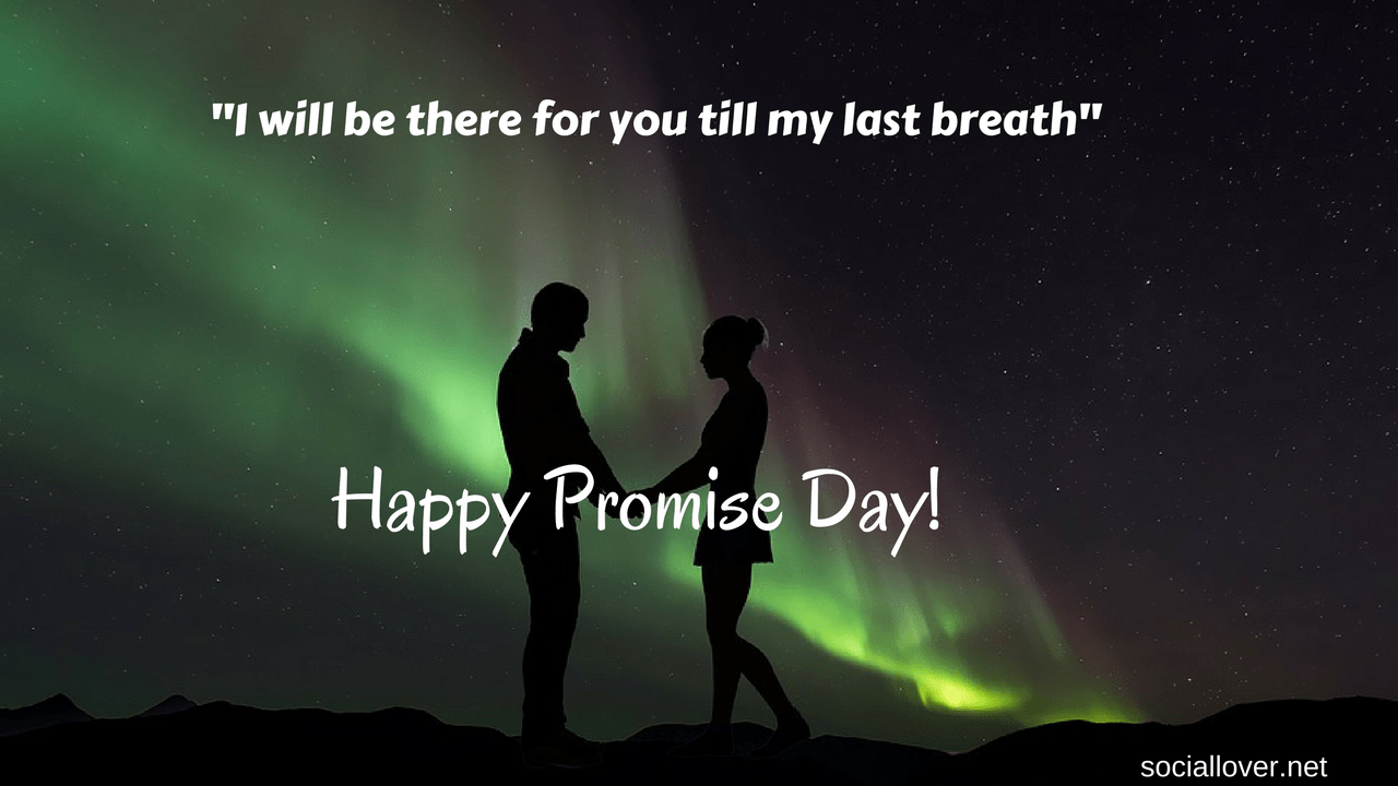 1280x720 Happy Promise Day Wallpaper, HD image for Girlfriend, Boyfriend