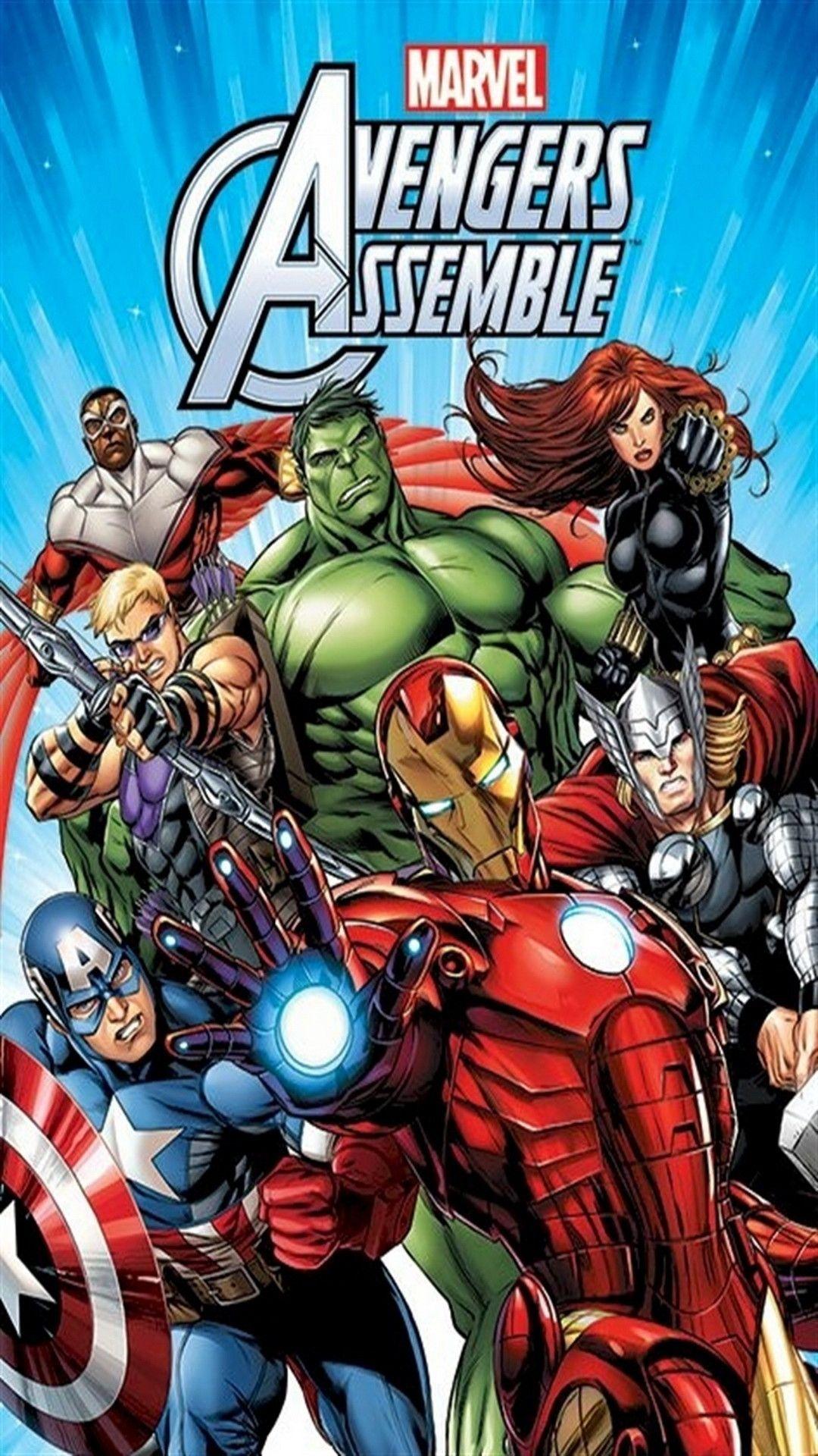 Avengers Cartoon Characters Wallpapers - Top Free Avengers Cartoon ...
