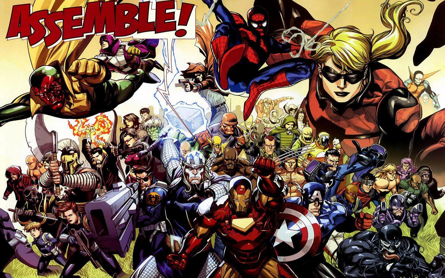 1440x900 Free download Avengers Assemble Comic Wallpaper WallpaperIn4knet