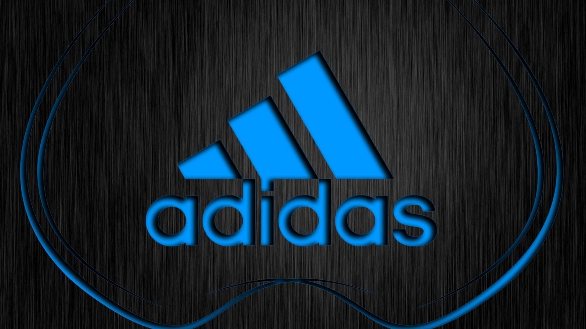 1920x1080 Adidas Neon Logo