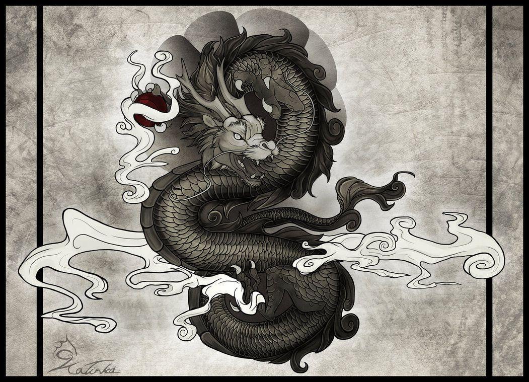 1051x759 Oriental Dragon