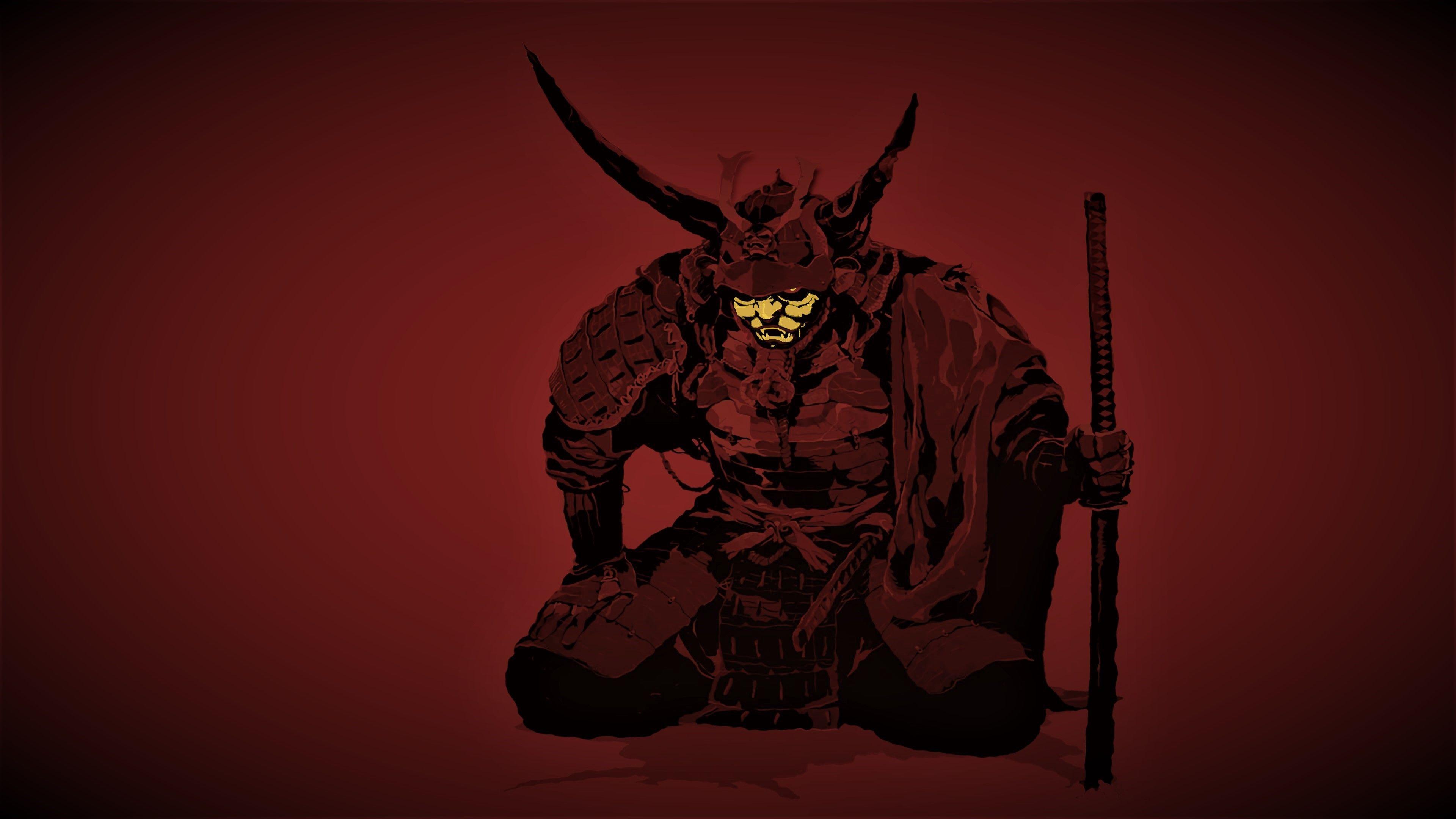 3840x2160 Ultra HD Samurai Wallpaper iPhone HD