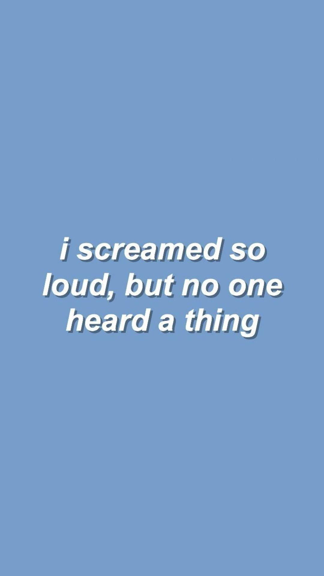 1080x1921 Blue Wallpaper With Words