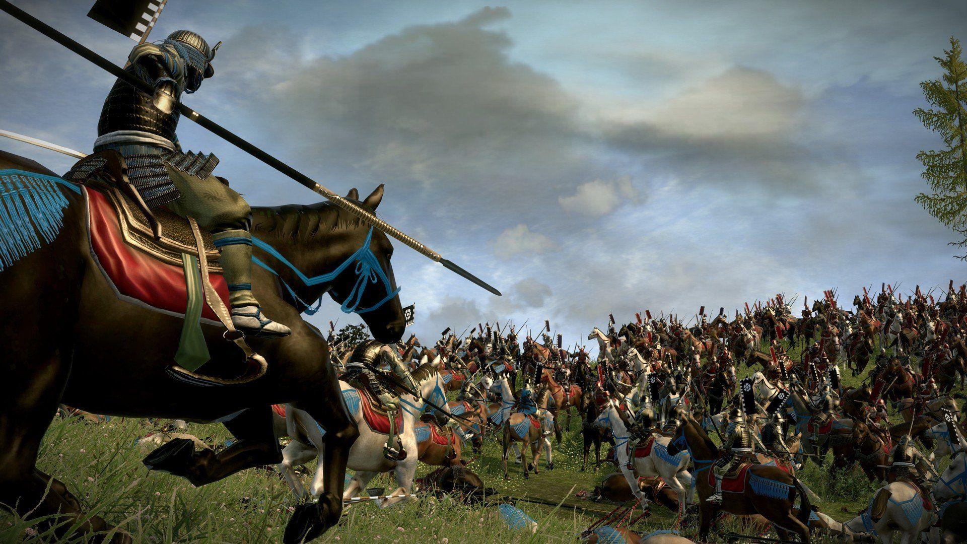 1920x1080 Samurai horses Shogun 2 Total War wallpaperx1080