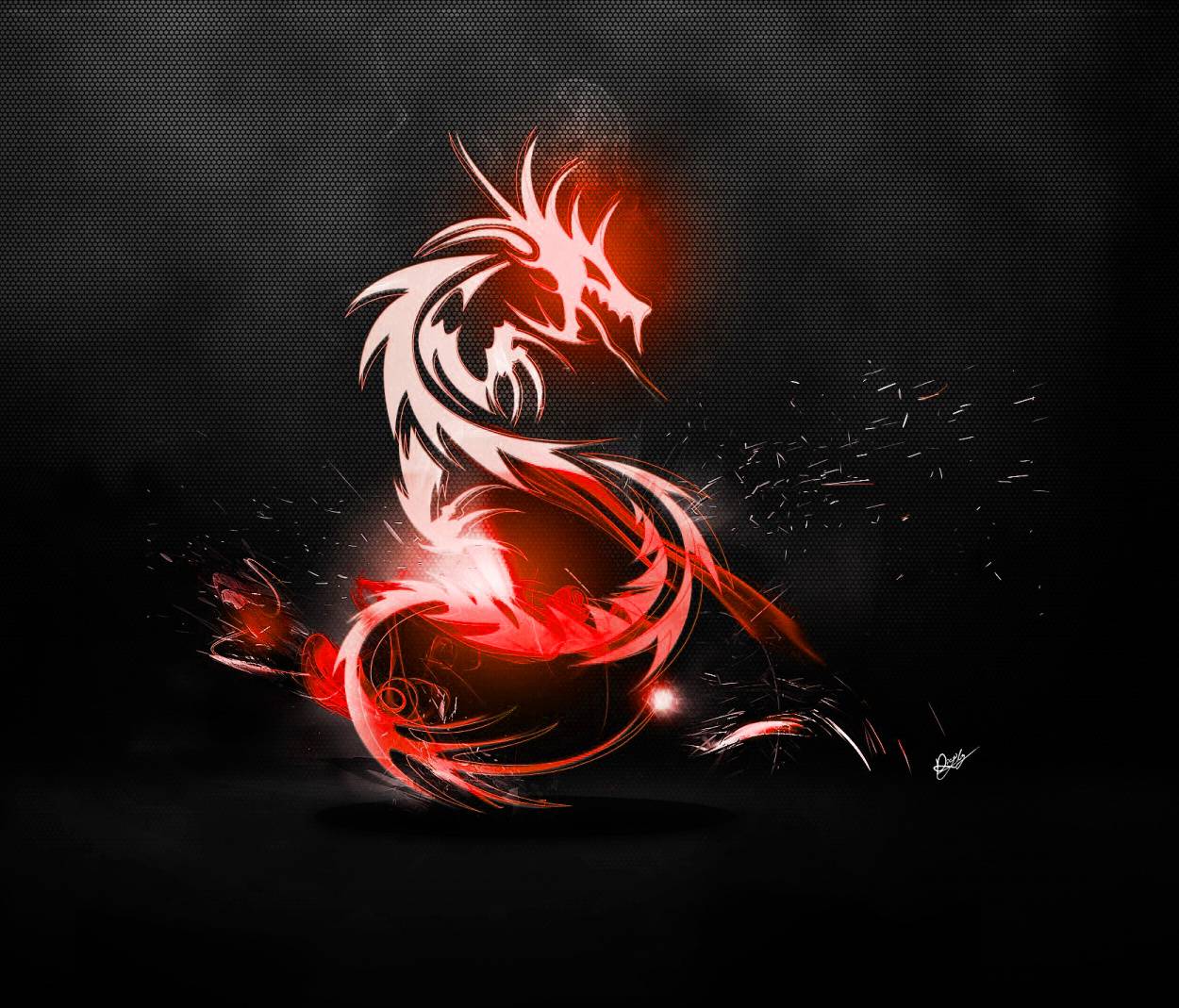 1250x1069 Oriental Dragon wallpaper