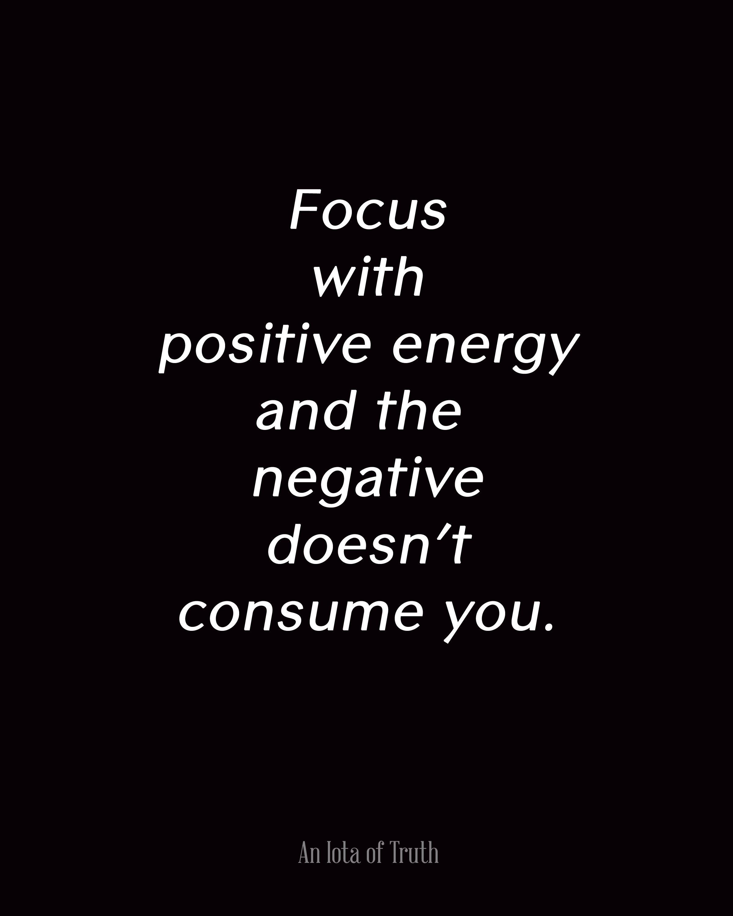 2400x3000 Motivational Wallpaper on Positive and Negative: Focus with positive
