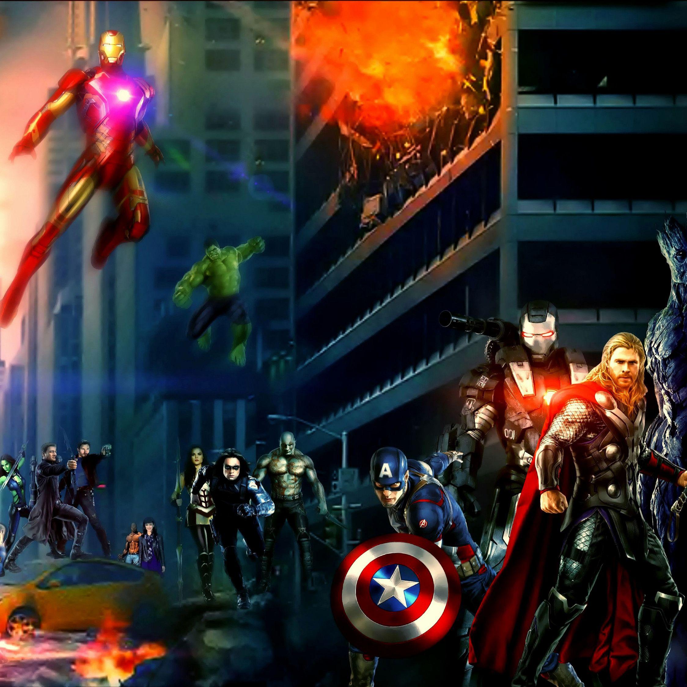 2248x2248 Wallpaper Avengers Infinity War iPhone Lovely Download Marvel