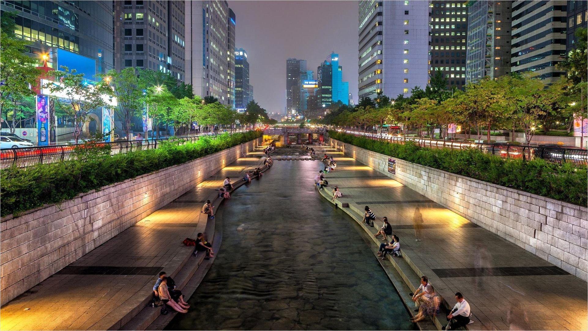 1922x1082 2560&;1440 4k Wallpaper Seoul Korea Nightlife. Korea wallpaper, South korea, South korea photography
