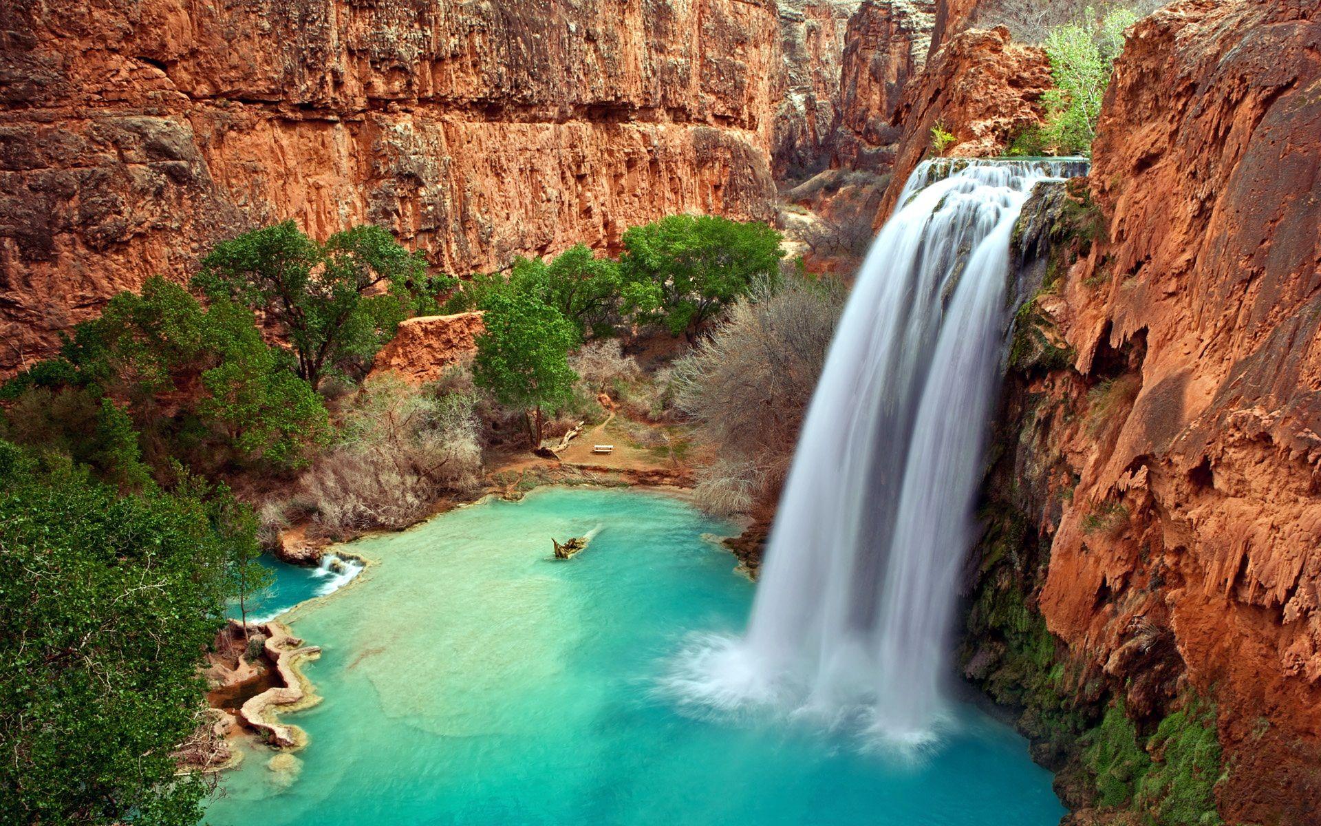 1920x1200 Arizona Waterfalls Wallpaper