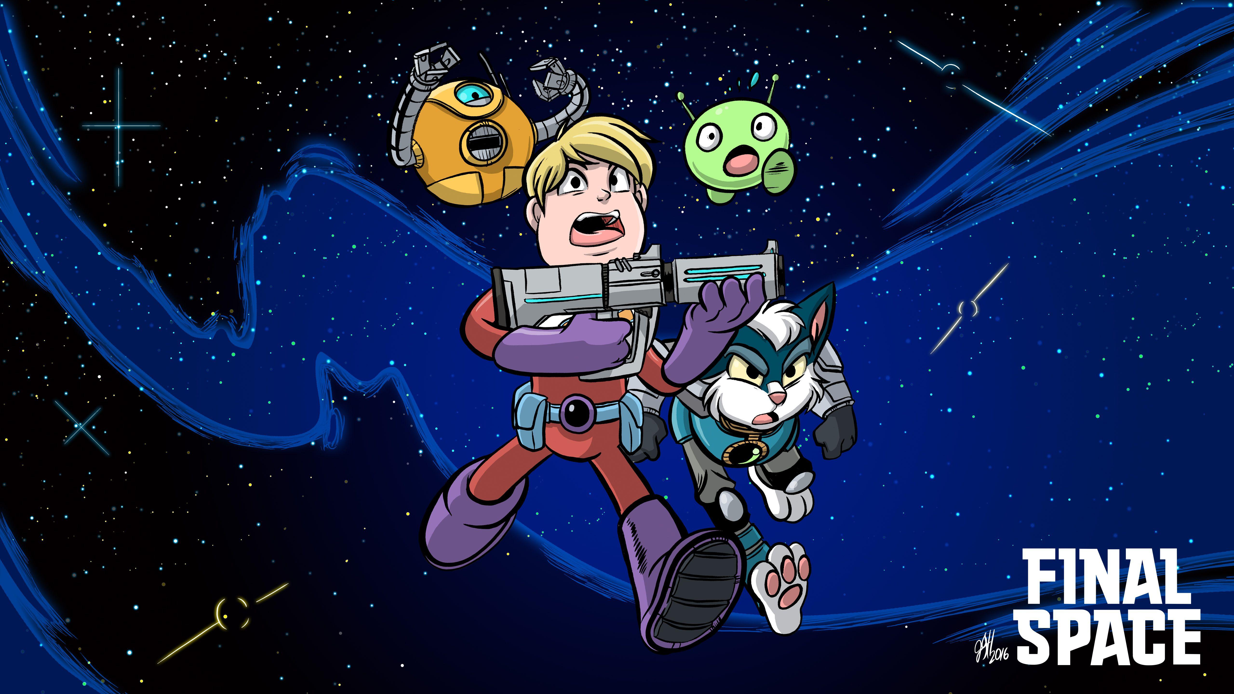 5120x2880 Final Space Netflix Tv Series Artwork, HD Tv Shows, 4k Wallpaper