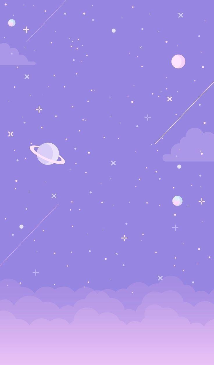 736x1258 Purpl Universe Wallpaper