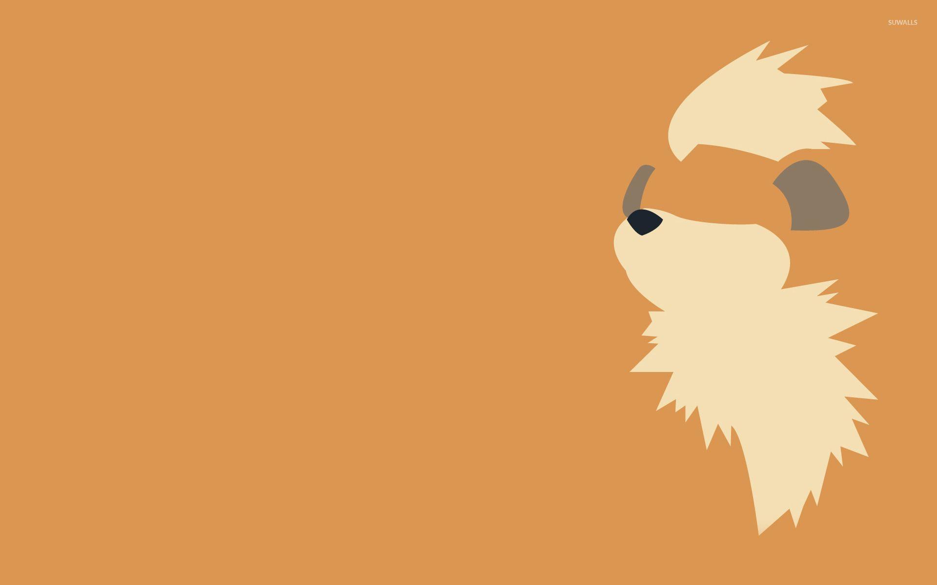 1920x1200 Free download Growlithe wallpaper Minimalistic wallpaper 15102